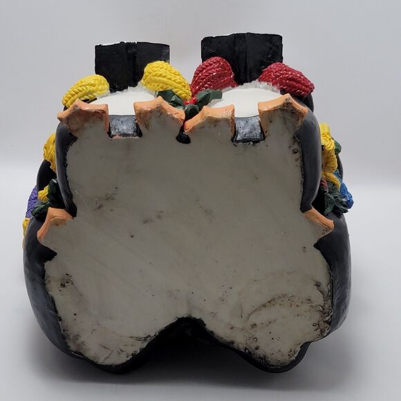 Vintage Christmas Family Penguins Carolers In Winter Hats And Scarves Decor 16" - Picture 6 of 14